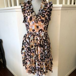 Matthew Williamson Flirty and Feminine Dress, Size 10, Excellent Condition